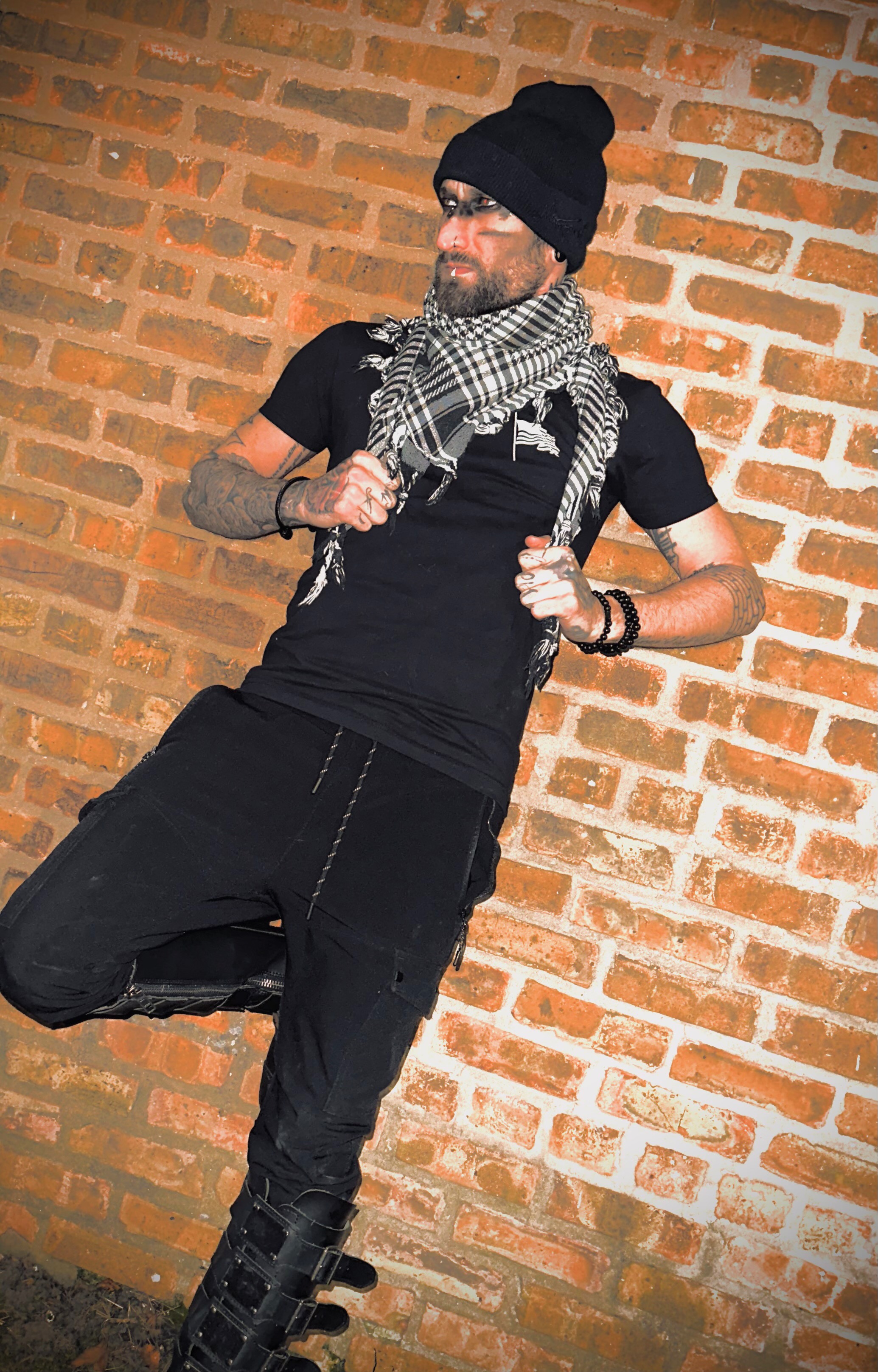 Campaign photo — Target On Your Back tee